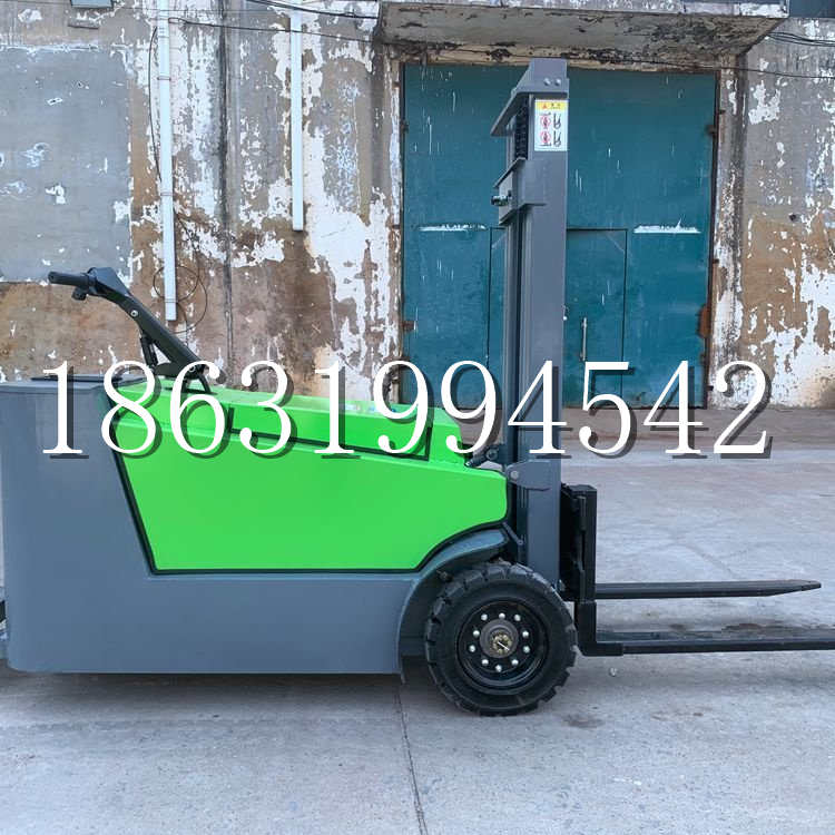 禄丰县小型电动叉车1吨2吨步行站驾式电瓶堆高充电装卸车液压升降车铲车